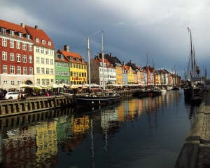 Přístav Nyhavn v Kodani